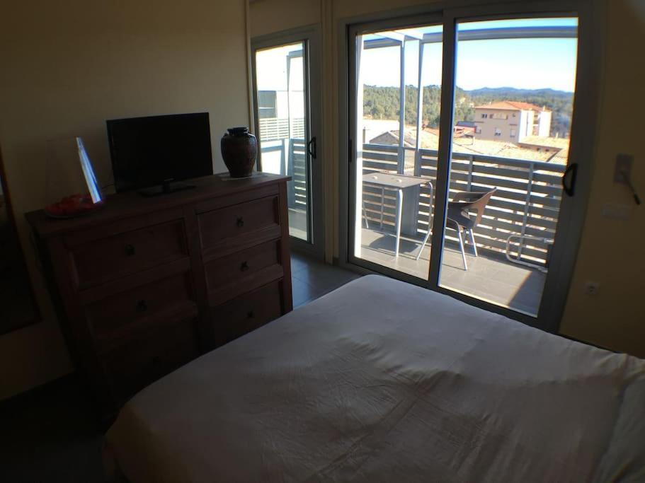 Bonito Apartamento En Avinyo Con Impresionantes Vistas Kültér fotó